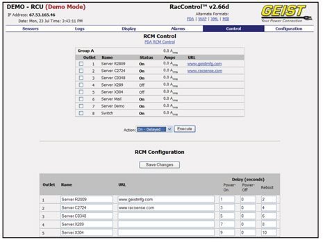 DEMO RCU